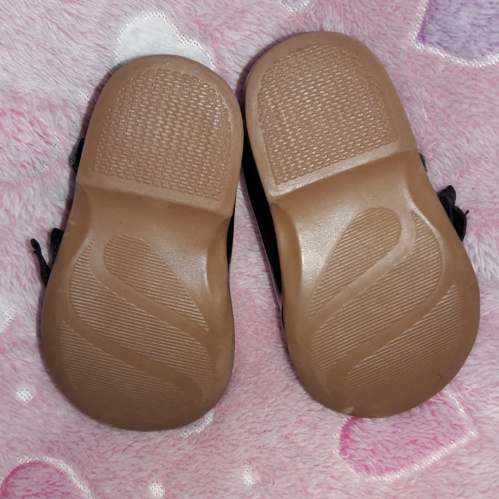 Black Mary Jane Baby Shoes